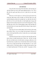 Tình hình huy động và sử dụng vốn kinh doanh tại công ty cổ phần tập đoàn quốc tế Thiên Anh