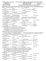 De TS 10 Daklak 2012-2013