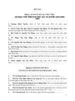 KINH tế 2014 và TRIỂN VỌNG 2015