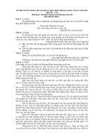 đề thi tuyển sinh 10 môn Văn