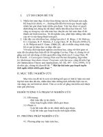 Một lớp bài toán quy hoạch tuyến tính ngẫu nhiên nhiều giai đoạn