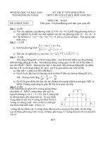 đề thi lớp 10 chuyên LQĐ Đà Nẵng 2013