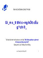 GIÁM SÁT THI CÔNG KẾT CẤU GẠCH ĐÁ