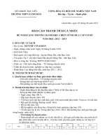 bang thanh tich ca nhan 2013