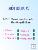 Dấu ngoặc kép - Tuần 8 - Lớp 4