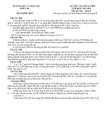 de thi tuyen sinh vao lop 10 thpt chuyen nguyen du