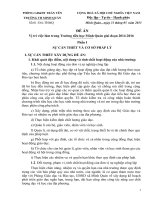 Đề án xây dựng vị việc làm giai đoạn 2014-2016