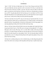 tác động của sự thất bại vòng đàm phán đô ha dến nền nông nghiệp việt nam