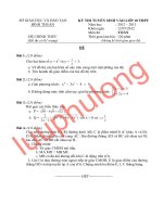 de thi toan tuyen sinh 10 2013 co dap an