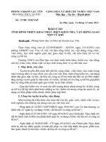 Bao cao trien khai van dong cong chuc vien chuc hoc sinh truong THCS An Phu giao nop vu khi