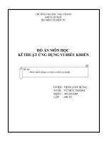 Điều khiển động cơ bước (rôbốt tự hành)