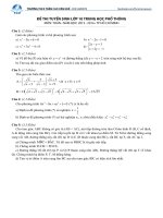 Giải chi tiết Đề TS10 TPHCM 2013