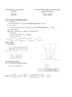 Đáp Án môn toán TP.HCM 2013-2014