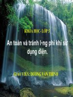 khoa hoc 5 an toan va tranh lang phi khi su dung dien