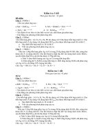 de kiem tra mon hoa lop 10