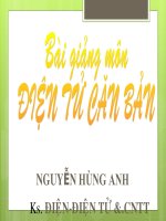 bài giảng điện tử căn bản