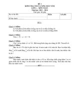 TONG HOP MOT SO DE +ĐATHI TUYEN  VAO LOP 6