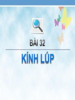 Bài 32 : Kính lúp