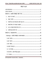 Đồ án Mạch đếm sản phẩm đặt trước số đếm