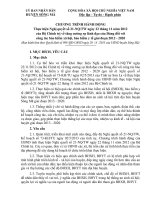 Chương trình hành động thực hiện Chỉ thị 21 ngày 22/11/2012 của Trung ương