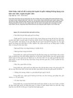 Giới thiệu một số đề cương bài tuyên truyền miệng thông dụng của báo cáo viên, tuyên truyền viên