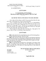 Quy chế Giải thưởng Quả Cầu Vàng