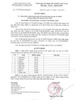 điểm chuẩn vào lớp 10 THPT chuyên Hưng Yên 2013 - 2014