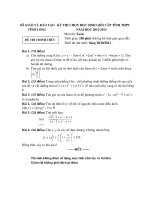 de thi HSG toan lop 12 tinh Vinh long 2012-2013