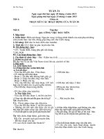 Bài soạn tuần 31 lớp 5