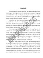 thực trạng và một số giải pháp nhằm tăng xuất khẩu hàng nông sản của công ty xuất nhập khẩu nông sản