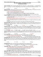 PHAN LOAI DE THI DH - CD TU 2007 - 2013