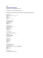 Cách đọc dấu bằng Tiếng Anh