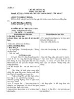 Bài soan HDNGLL lớp 1 tuần 7-9