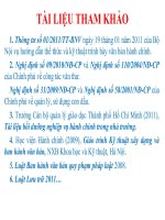 Quản lý và thực thi hệ thống VBQLNN trong GDĐT