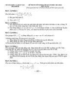 DE THI TUYEN SINH THAI BINH 13-14