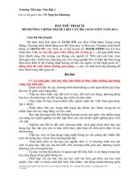 Bai thu hoach Chinh tri he 2013 VNK