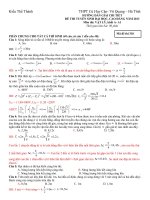 Giai chi tiet de thi DH ly 2013