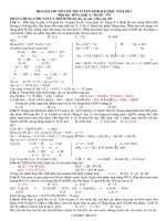 Huong Dan giai chi tiet, ngan gon, xuc tich