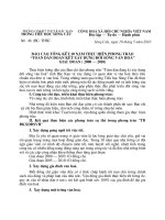 Báo cao tổng kết 10 năm thự hiện phong trào 