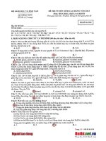 de va dap an cao dang hoa 2013