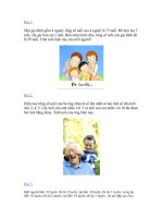 Một số bài toán vui