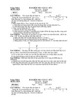 De thi thu vao THPT lan 2