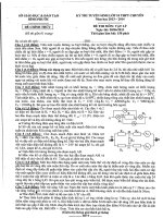 Chuyên bình phước 2014