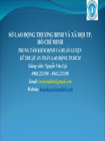 Tình hình tai nạn lao động 2012