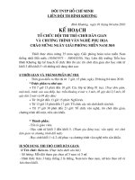 KE HOACH TRO CHOI DAN GIAN