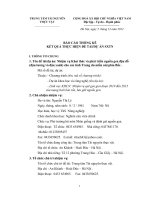 khai thác và phát triển nguồn gen đậu đỏ (đậu tương + đậu xanh) cho các tỉnh trung du miền núi phía bắc