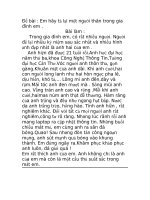 Em hãy tả lại về một người thân của em