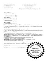 Đề Thi-Lời Giải Toán vào lớp 10 Vĩnh Long 2013