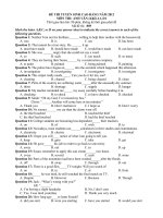 DE & DAP AN THI CD 2012