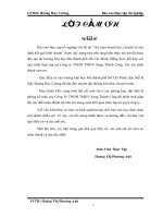 Thực tế công tác kế toán doanh thu, chi phí và xác định kết quả kinh doanh tại Công ty Song Thành Công